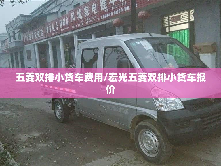 五菱双排小货车费用/宏光五菱双排小货车报价 五菱双排小货车费用/宏光五菱双排小货车报价