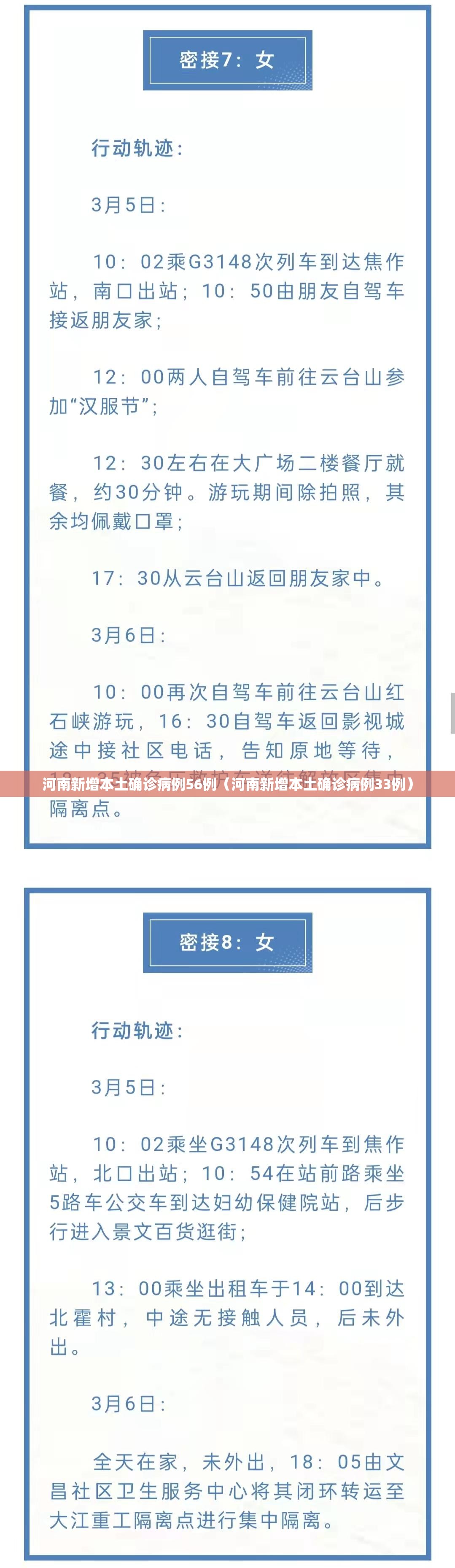 河南新增本土确诊病例56例(河南新增本土确诊病例33例) 河南新增本土确诊病例56例(河南新增本土确诊病例33例)