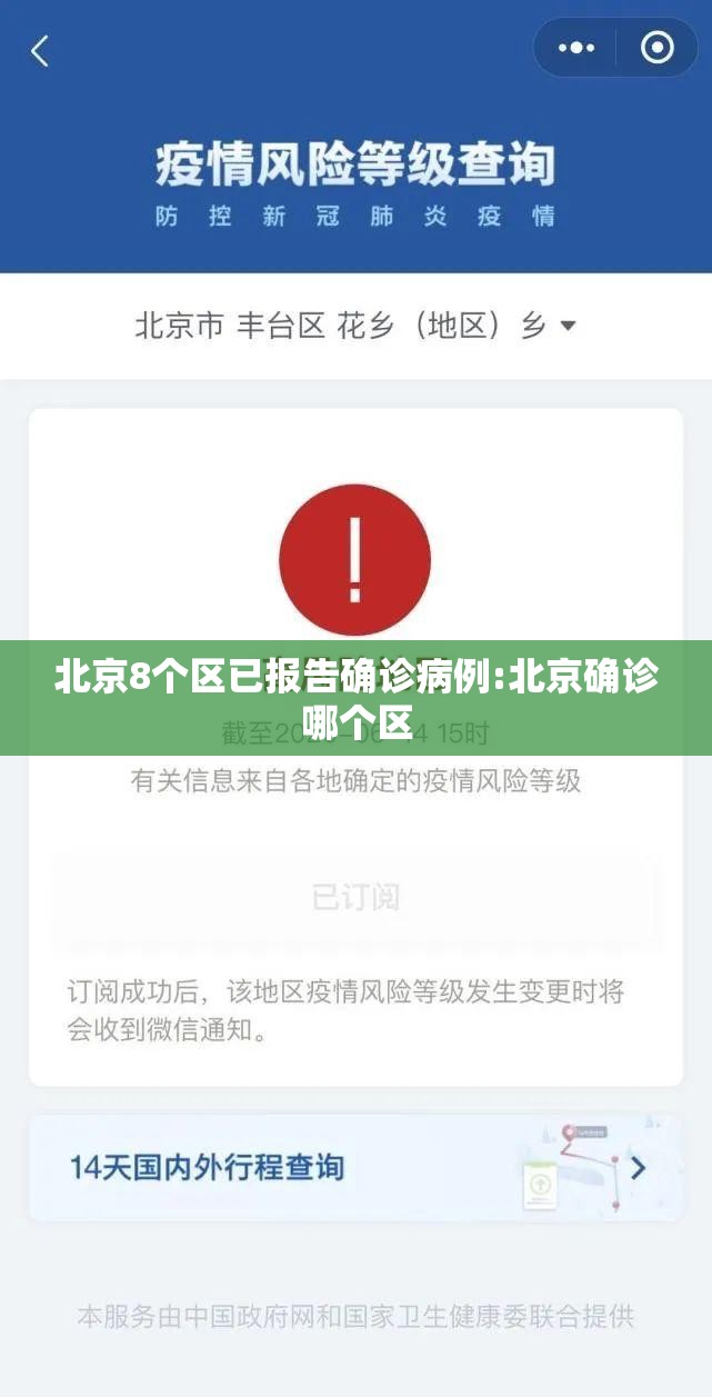北京8个区已报告确诊病例:北京确诊哪个区 北京8个区已报告确诊病例:北京确诊哪个区