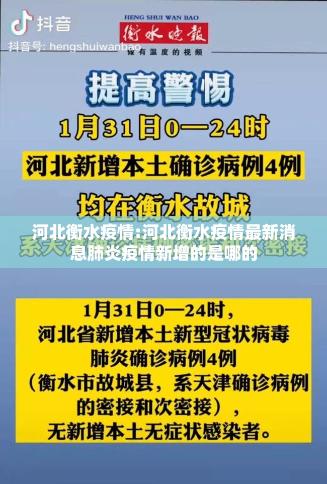 河北衡水疫情:河北衡水疫情最新消息肺炎疫情新增的是哪的 河北衡水疫情:河北衡水疫情最新消息肺炎疫情新增的是哪的