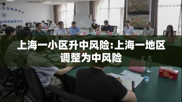 上海一小区升中风险:上海一地区调整为中风险