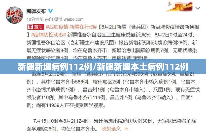 新疆新增病例112例/新疆新增本土病例112例
