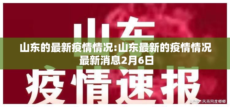 山东的最新疫情情况:山东最新的疫情情况 最新消息2月6日