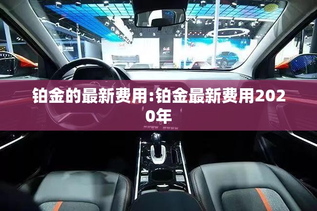 铂金的最新费用:铂金最新费用2020年