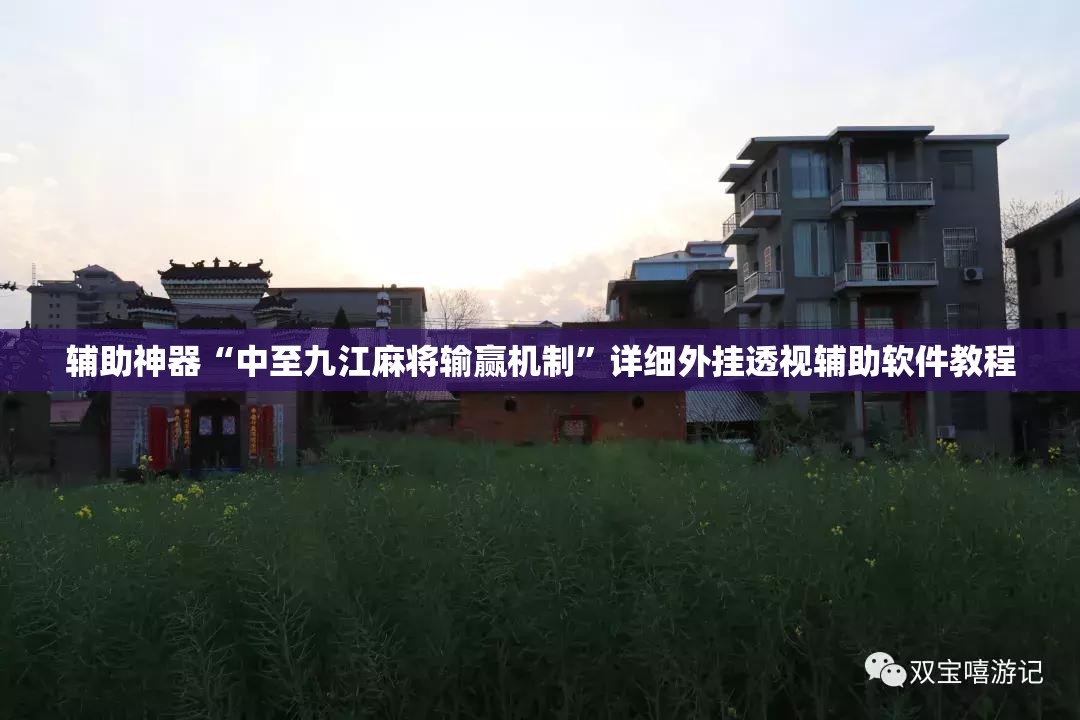 辅助神器“中至九江麻将输赢机制”详细外挂透视辅助软件教程