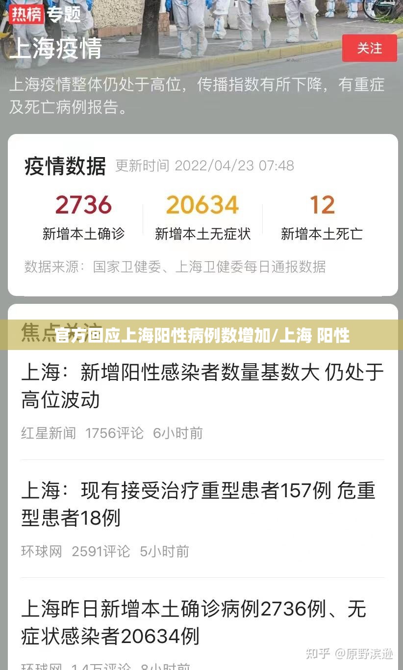 官方回应上海阳性病例数增加/上海 阳性