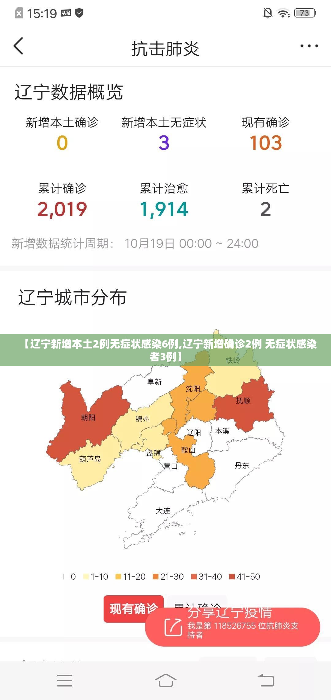 【辽宁新增本土2例无症状感染6例,辽宁新增确诊2例 无症状感染者3例】