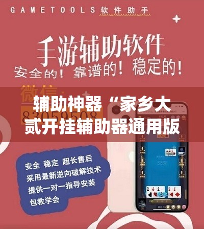 辅助神器“家乡大贰开挂辅助器通用版	”开挂(透视)辅助神器