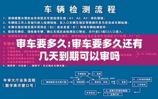 审车要多久:审车要多久还有几天到期可以审吗