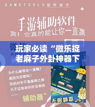 玩家必读“微乐捉老麻子外卦神器下载安装”其实确实有挂
