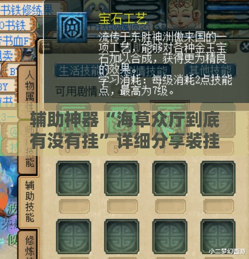 辅助神器“海草众厅到底有没有挂”详细分享装挂步骤