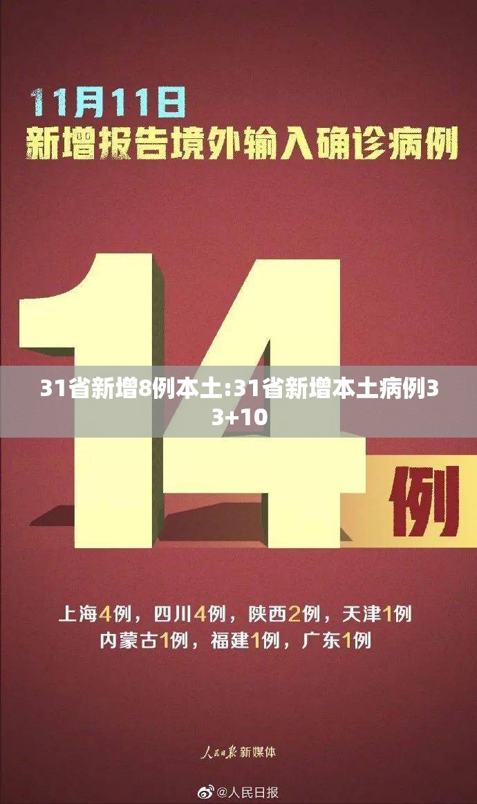 31省新增8例本土:31省新增本土病例33+10