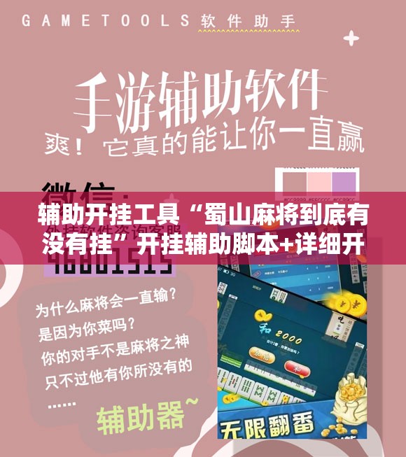 辅助开挂工具“蜀山麻将到底有没有挂”开挂辅助脚本+详细开挂安装教程