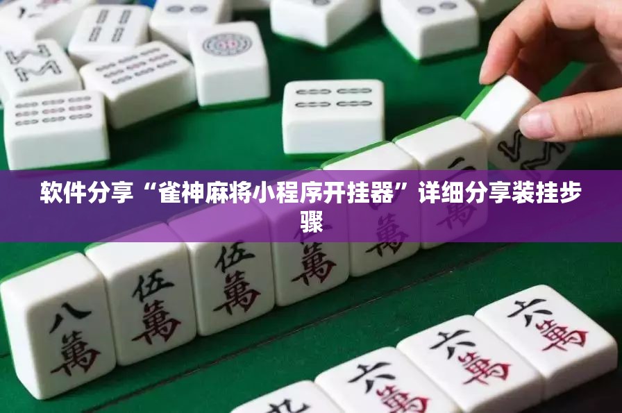 软件分享“雀神麻将小程序开挂器	”详细分享装挂步骤