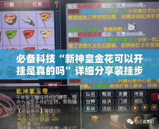 必备科技“新神皇金花可以开挂是真的吗”详细分享装挂步骤
