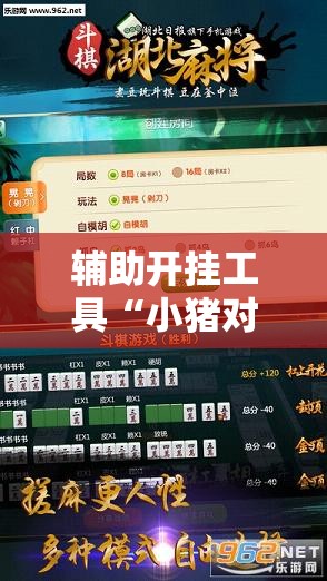 辅助开挂工具“小猪对对碰打麻将开挂”细辅助教程分享