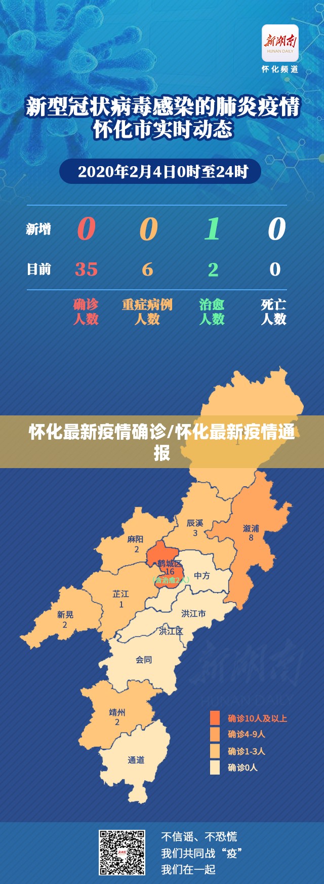 怀化最新疫情确诊/怀化最新疫情通报