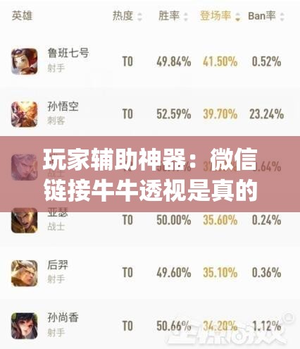玩家辅助神器：微信链接牛牛透视是真的吗(透视)	”开挂辅助脚本+详细开挂安装教程