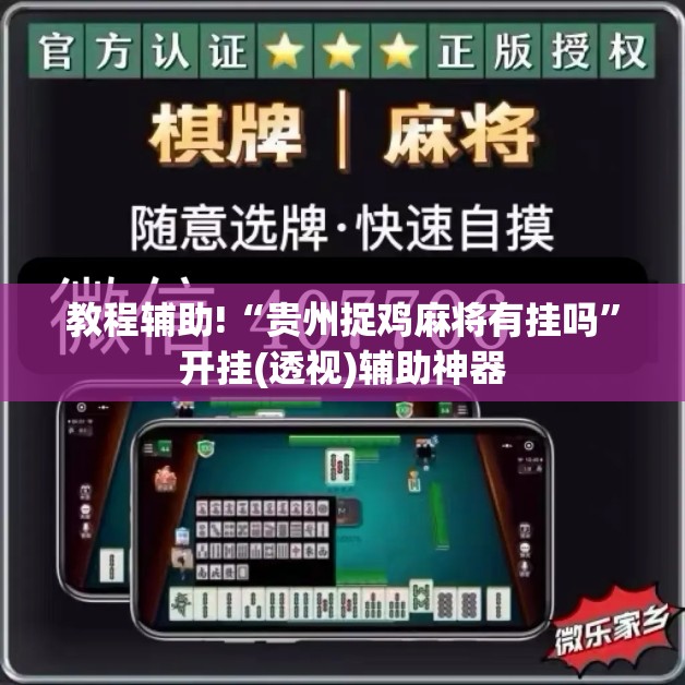 教程辅助!“贵州捉鸡麻将有挂吗”开挂(透视)辅助神器