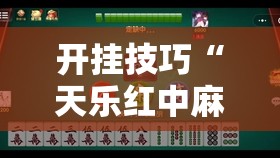 开挂技巧“天乐红中麻将有挂吗”原来可以开挂