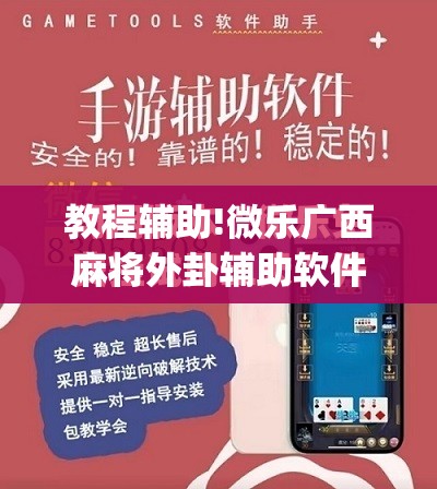 教程辅助!微乐广西麻将外卦辅助软件下载	”(免费)开挂辅助教学(最新辅助开挂教程)
