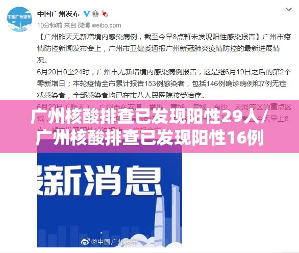广州核酸排查已发现阳性29人/广州核酸排查已发现阳性16例
