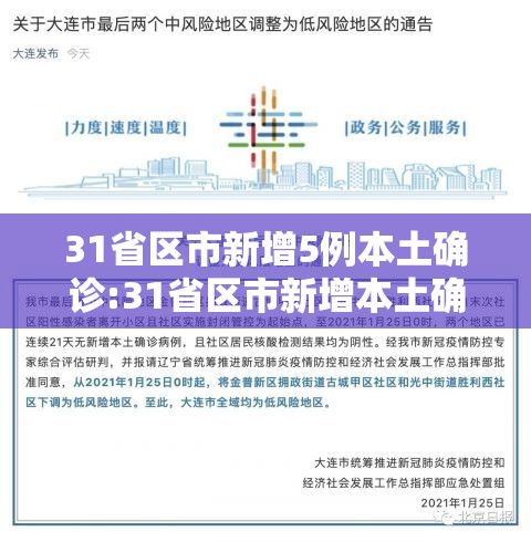 31省区市新增5例本土确诊:31省区市新增本土确诊病例