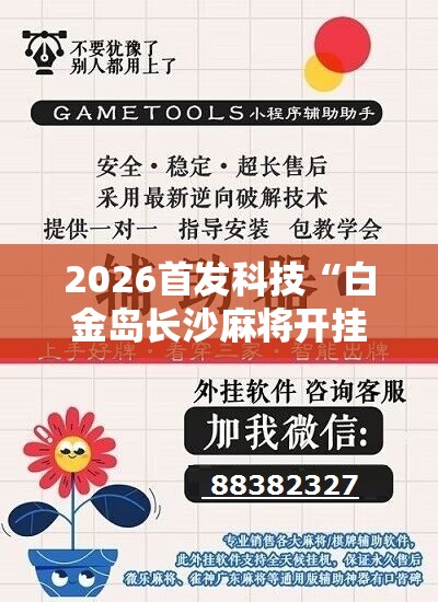 2026首发科技“白金岛长沙麻将开挂辅助器通用版”科技辅助神器手机版