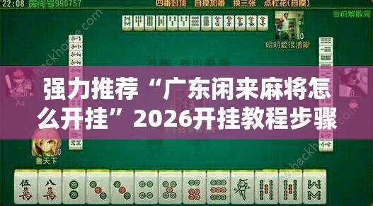 强力推荐“广东闲来麻将怎么开挂	”2026开挂教程步骤