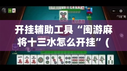 开挂辅助工具“闽游麻将十三水怎么开挂	”(透视)其实确实有挂