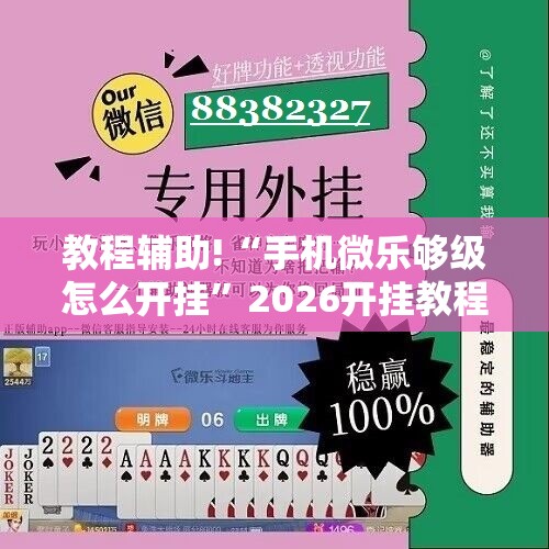 教程辅助!“手机微乐够级怎么开挂”2026开挂教程步骤