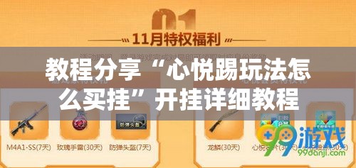 教程分享“心悦踢玩法怎么买挂”开挂详细教程
