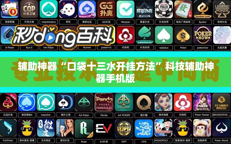 辅助神器“口袋十三水开挂方法”科技辅助神器手机版