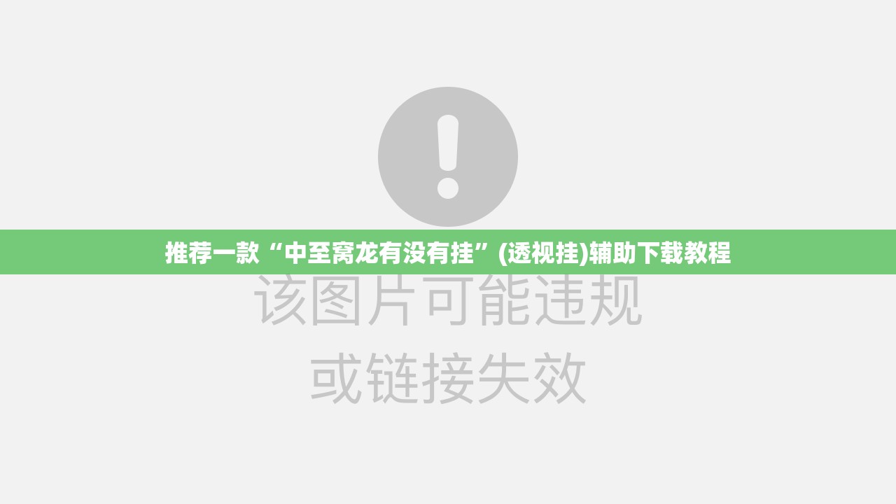 推荐一款“中至窝龙有没有挂”(透视挂)辅助下载教程