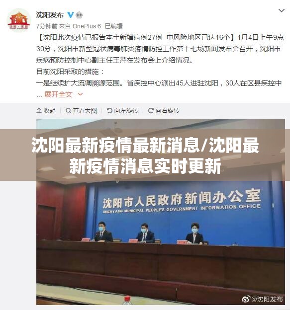 沈阳最新疫情最新消息/沈阳最新疫情消息实时更新