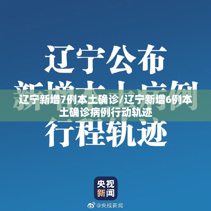 辽宁新增7例本土确诊/辽宁新增6例本土确诊病例行动轨迹