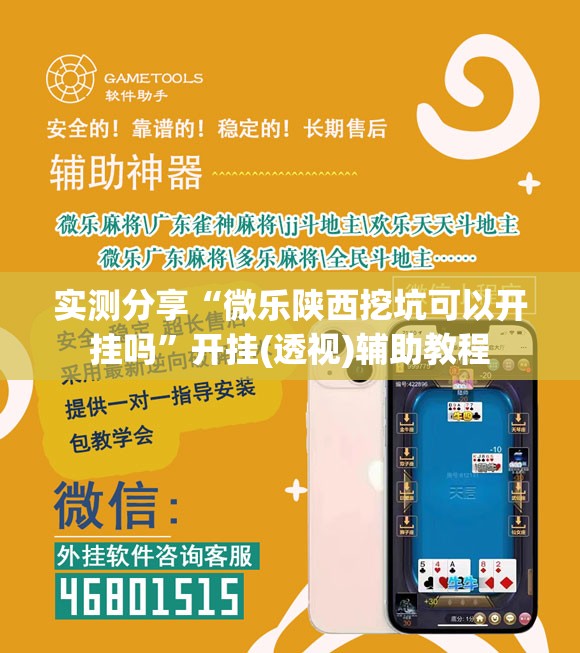 实测分享“微乐陕西挖坑可以开挂吗	”开挂(透视)辅助教程