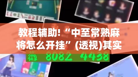 教程辅助!“中至常熟麻将怎么开挂”(透视)其实确实有挂