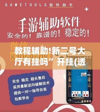 教程辅助!新二号大厅有挂吗”开挂(透视)辅助神器
