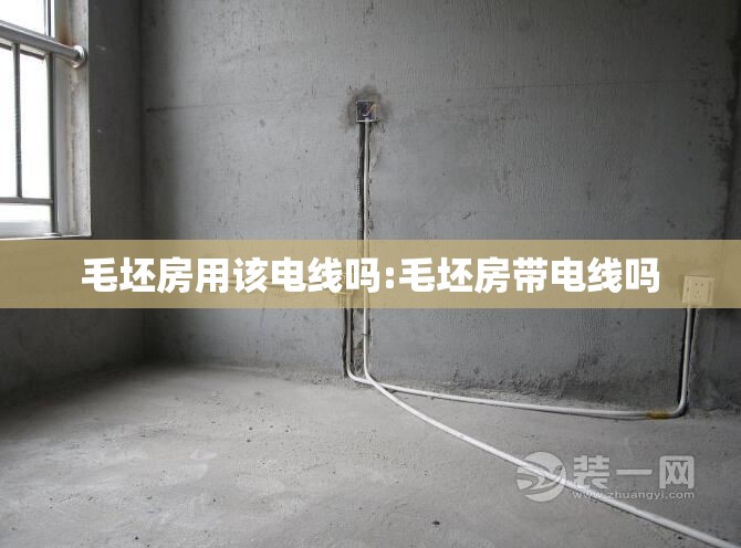 毛坯房用该电线吗:毛坯房带电线吗