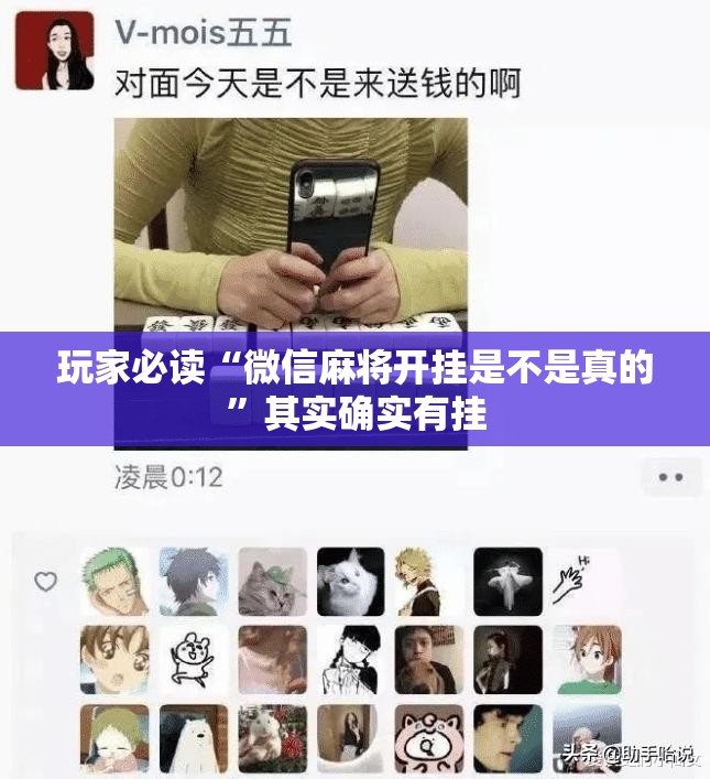 玩家必读“微信麻将开挂是不是真的	”其实确实有挂
