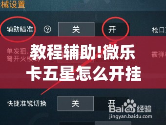 教程辅助!微乐卡五星怎么开挂(透视)	”开挂辅助脚本+详细开挂安装教程
