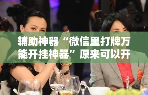 辅助神器“微信里打牌万能开挂神器”原来可以开挂