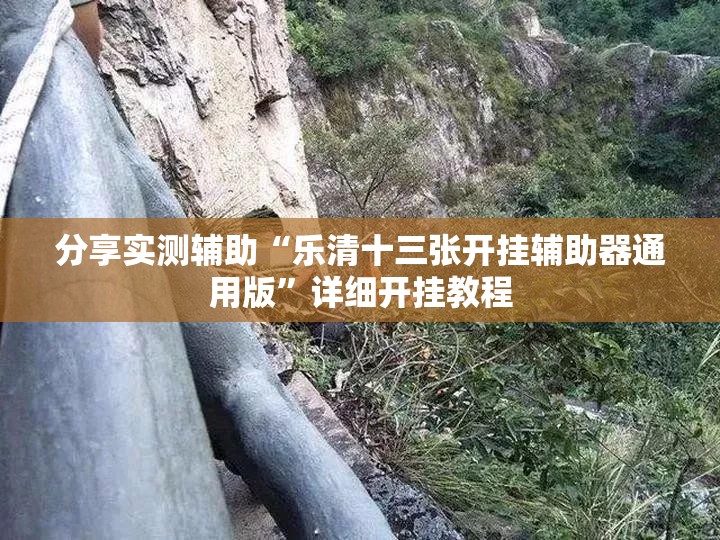 分享实测辅助“乐清十三张开挂辅助器通用版”详细开挂教程