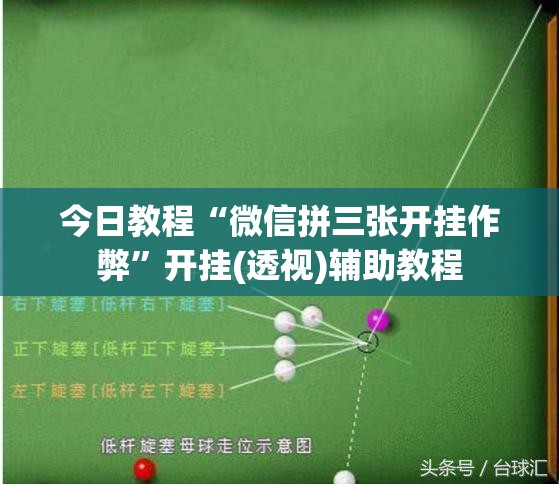 今日教程“微信拼三张开挂作弊”开挂(透视)辅助教程