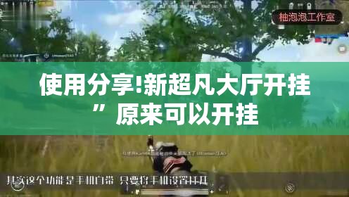 使用分享!新超凡大厅开挂”原来可以开挂