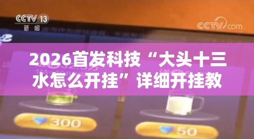 2026首发科技“大头十三水怎么开挂	”详细开挂教程