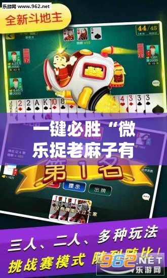 一键必胜“微乐捉老麻子有挂吗”详细分享装挂步骤