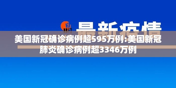 美国新冠确诊病例超595万例:美国新冠肺炎确诊病例超3346万例