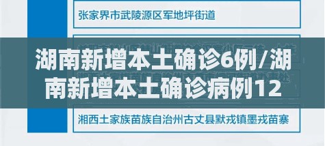 湖南新增本土确诊6例/湖南新增本土确诊病例12例